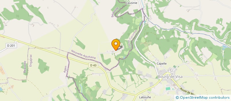 localisation de l'entreprise MONSIEUR ROBERT MARTIN  BEAUVILLE