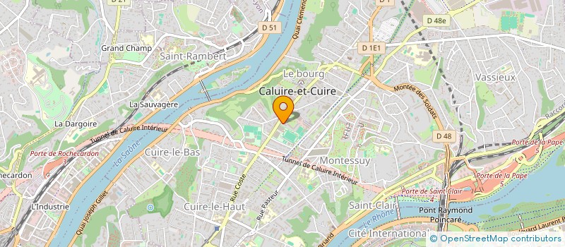 localisation de l'entreprise MONSIEUR ROBERT MATERA à CALUIRE-ET-CUIRE