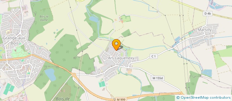 localisation de l'entreprise MONSIEUR ROBERT MATHIOTTE à ARS-LAQUENEXY