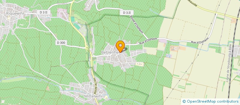 localisation de l'entreprise MONSIEUR ROBERT MAULER  BEBLENHEIM