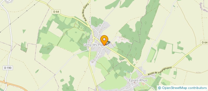 localisation de l'entreprise MONSIEUR ROBERT MAURIN à GRISY-LES-PLATRES