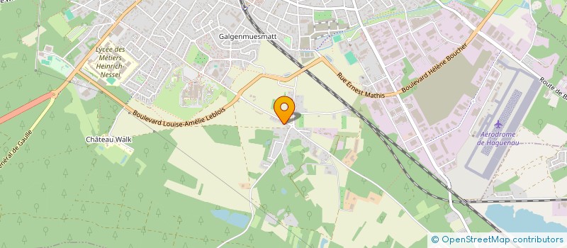 localisation de l'entreprise MONSIEUR ROBERT MAYER  HAGUENAU