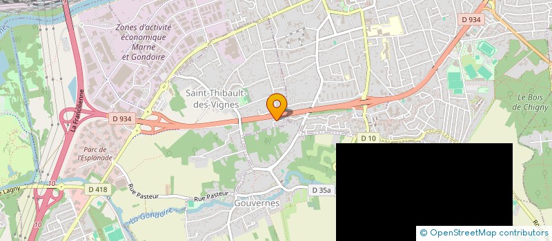 localisation de l'entreprise MONSIEUR ROBERT MAYER  LAGNY-SUR-MARNE