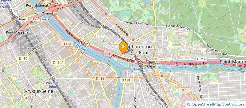 localisation de l'entreprise MONSIEUR ROBERT MAZARS à CHARENTON-LE-PONT