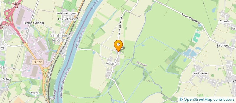 localisation de l'entreprise MONSIEUR ROBERT MAZIER  VESINES