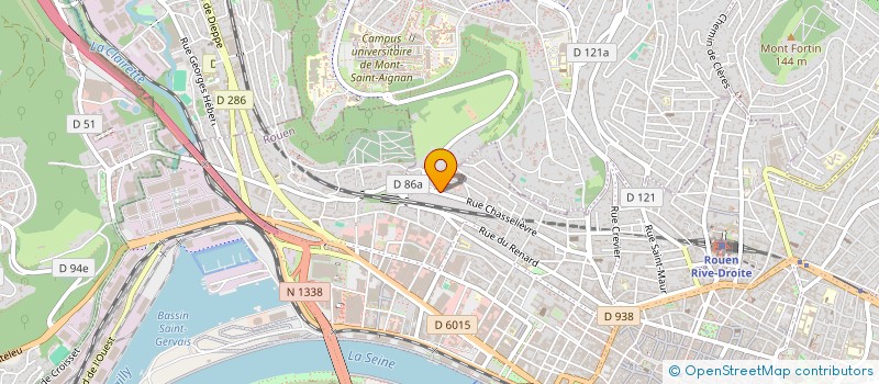 localisation de l'entreprise MONSIEUR ROBERT MCGOWAN à ROUEN