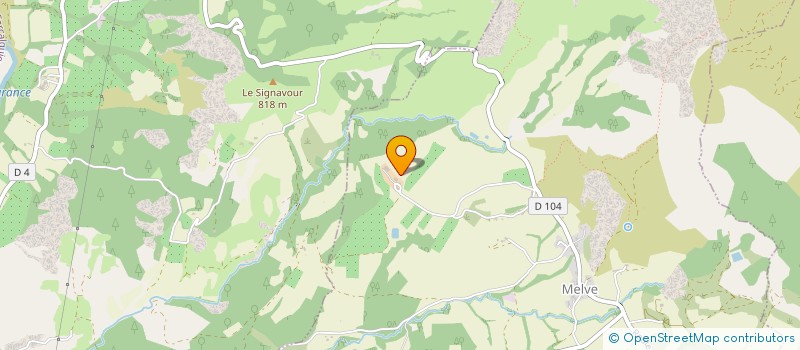 localisation de l'entreprise MONSIEUR ROBERT MEGY  MELVE