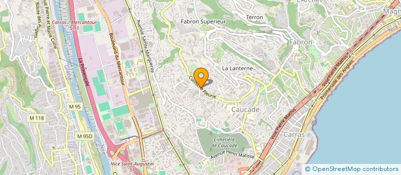 localisation de l'entreprise MONSIEUR ROBERT MEKIL à NICE