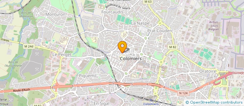 localisation de l'entreprise MONSIEUR ROBERT MELENOTTE à COLOMIERS