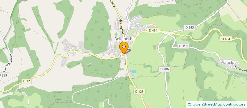 localisation de l'entreprise MONSIEUR ROBERT MENIGOZ  BRETONVILLERS