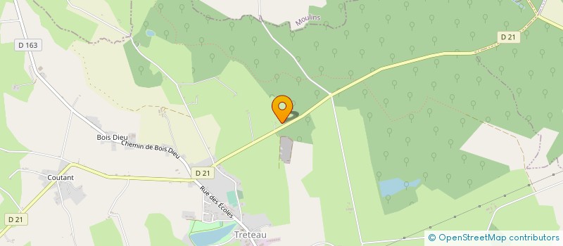 localisation de l'entreprise MONSIEUR ROBERT MERCIER  CHATELPERRON