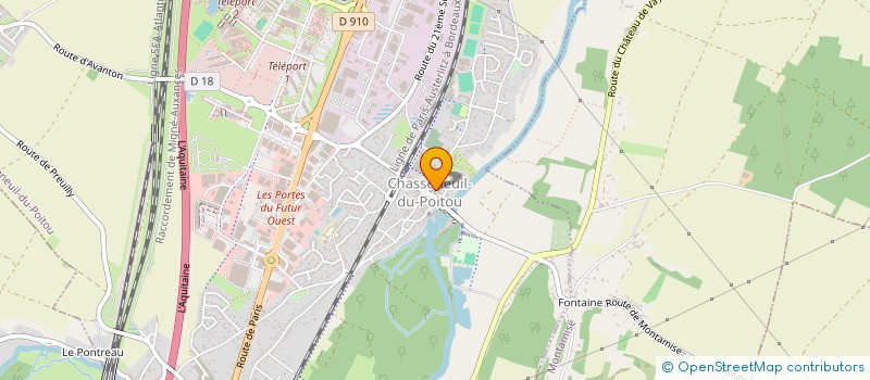 localisation de l'entreprise MONSIEUR ROBERT MERE  CHASSENEUIL-DU-POITOU