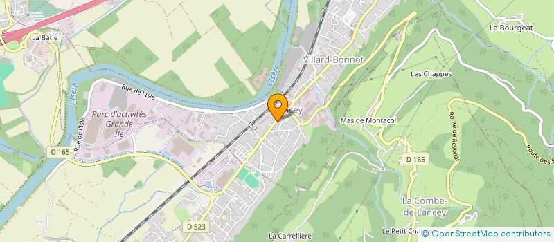 localisation de l'entreprise MONSIEUR ROBERT MERMET PEROZ  VILLARD-BONNOT