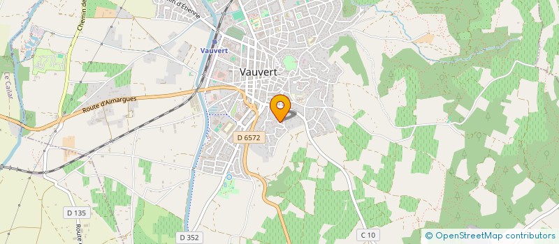 localisation de l'entreprise MONSIEUR ROBERT MESTRE à VAUVERT