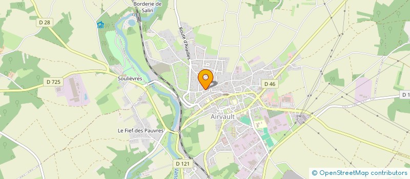 localisation de l'entreprise MONSIEUR ROBERT METAIS  AIRVAULT