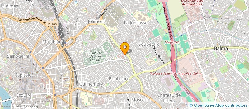 localisation de l'entreprise MONSIEUR ROBERT METBACH à TOULOUSE