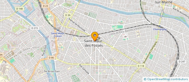localisation de l'entreprise MONSIEUR ROBERT MICHAULT à SAINT-MAUR-DES-FOSSES
