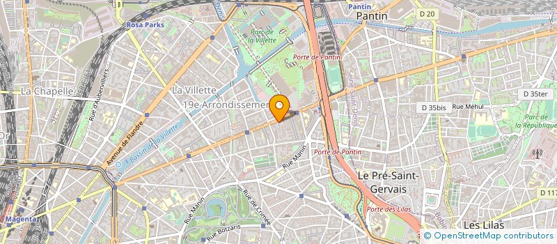 localisation de l'entreprise MONSIEUR ROBERT MICHEL  PARIS