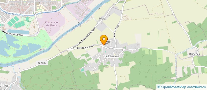 localisation de l'entreprise MONSIEUR ROBERT MICHON  FUBLAINES