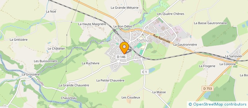 localisation de l'entreprise MONSIEUR ROBERT MICHOT à SEVREMOINE
