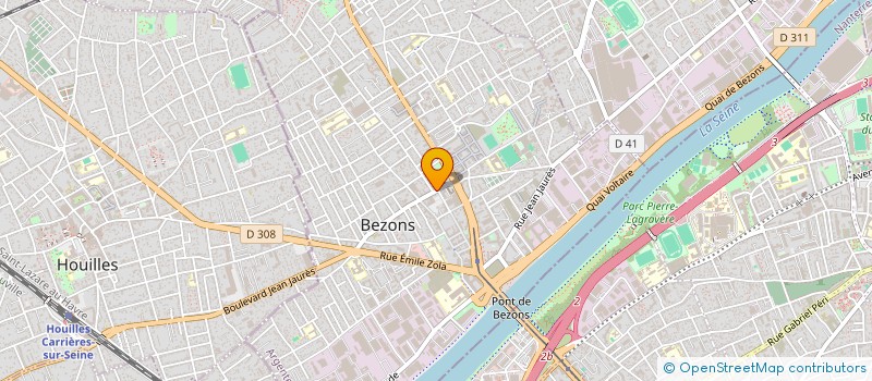 localisation de l'entreprise MONSIEUR ROBERT MICOT-GEORGE  BEZONS