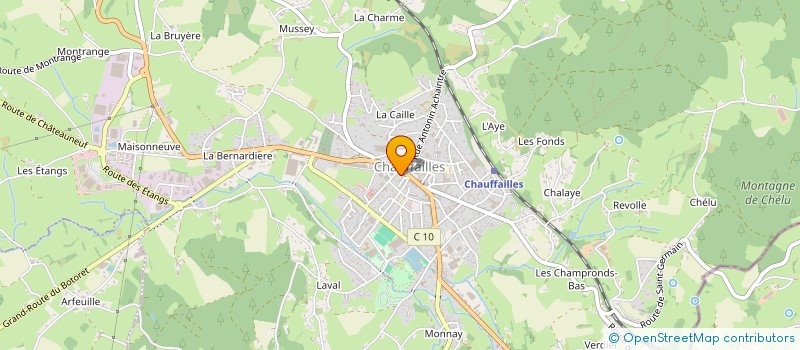 localisation de l'entreprise MONSIEUR ROBERT MILLET  MUSSY-SOUS-DUN