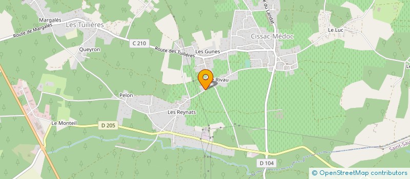 localisation de l'entreprise MONSIEUR ROBERT MINCOY à CISSAC-MEDOC