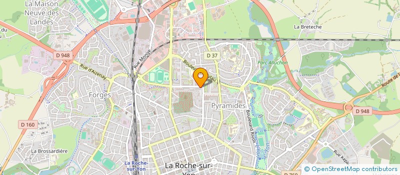 localisation de l'entreprise MONSIEUR ROBERT MIRANDA à LA ROCHE-SUR-YON