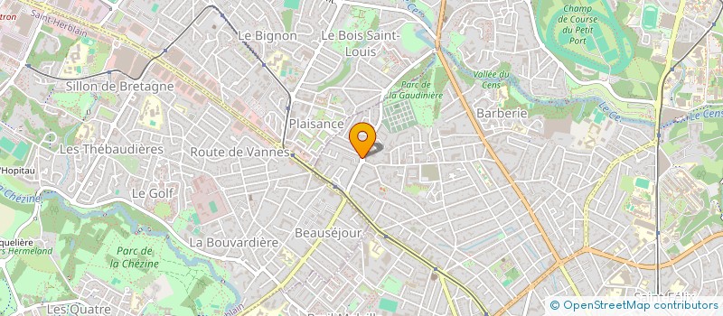 localisation de l'entreprise MONSIEUR ROBERT MOKHEFI à NANTES