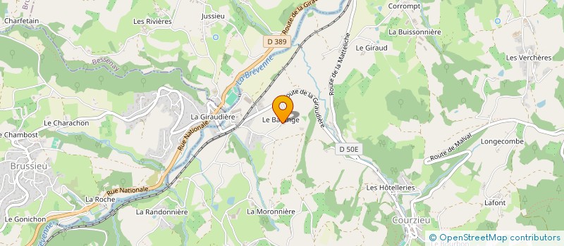 localisation de l'entreprise MONSIEUR ROBERT MOLLIERE  COURZIEU