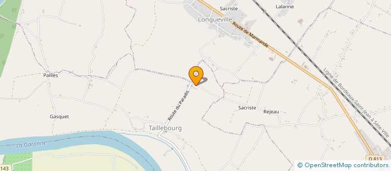 localisation de l'entreprise MONSIEUR ROBERT MONCADE  MARMANDE