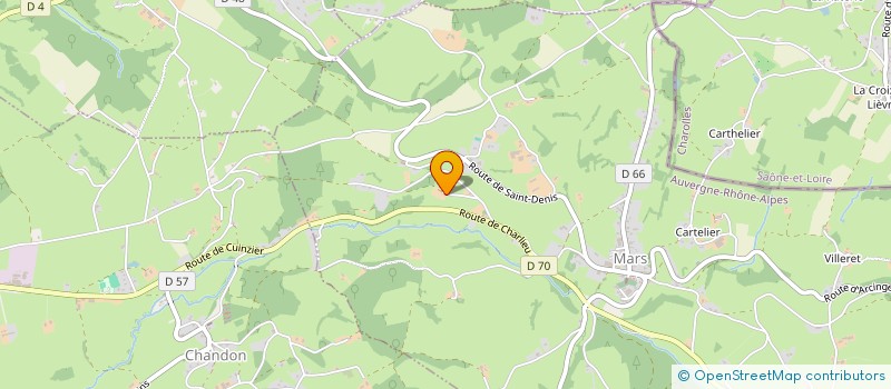 localisation de l'entreprise MONSIEUR ROBERT MONNET  MARS