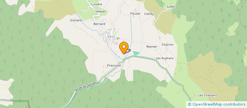 localisation de l'entreprise MONSIEUR ROBERT MONTAUDOUIN à DIEULEFIT
