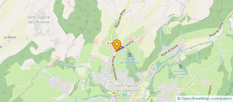 localisation de l'entreprise MONSIEUR ROBERT MONTOTO  SAINT-GEOIRE-EN-VALDAINE