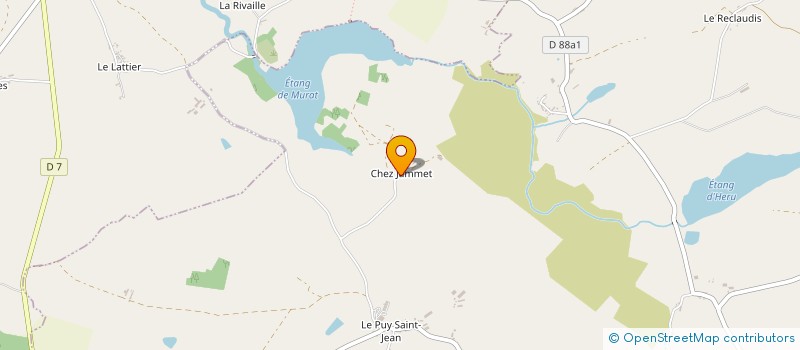 localisation de l'entreprise MONSIEUR ROBERT MOORE à SAINT-LEGER-MAGNAZEIX