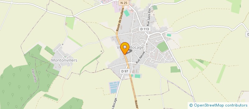 localisation de l'entreprise MONSIEUR ROBERT MORDACQUE  MONTIGNY SUR L'HALLUE