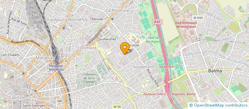 localisation de l'entreprise MONSIEUR ROBERT MORRISSEY à TOULOUSE