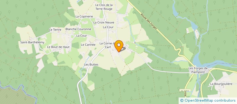 localisation de l'entreprise MONSIEUR ROBERT MORVAN à PAIMPONT