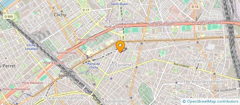 localisation de l'entreprise MONSIEUR ROBERT MOUYREN  PARIS