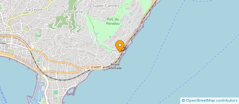 localisation de l'entreprise MONSIEUR ROBERT MOZINA à CANNES