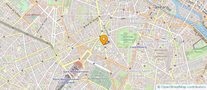 localisation de l'entreprise MONSIEUR ROBERT MOZZICONACCI  PARIS