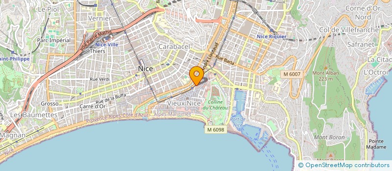 localisation de l'entreprise MONSIEUR ROBERT MUGISHA à NICE