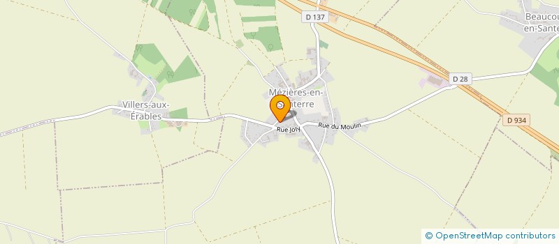 localisation de l'entreprise MONSIEUR ROBERT MULLIER  MEZIERES-EN-SANTERRE