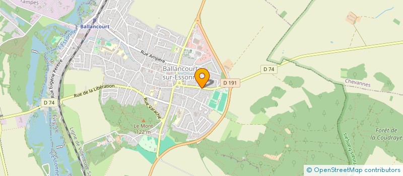 localisation de l'entreprise MONSIEUR ROBERT MUZEAU à BALLANCOURT-SUR-ESSONNE