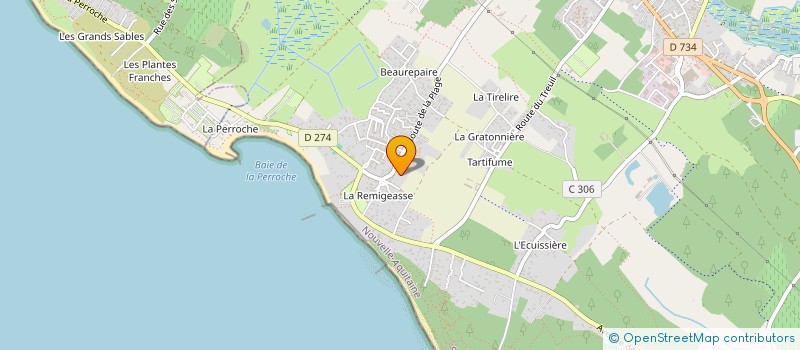 localisation de l'entreprise MONSIEUR ROBERT NADEAU  DOLUS-D OLERON