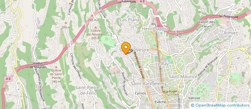 localisation de l'entreprise MONSIEUR ROBERT NDAYE MULOMBELA à NICE
