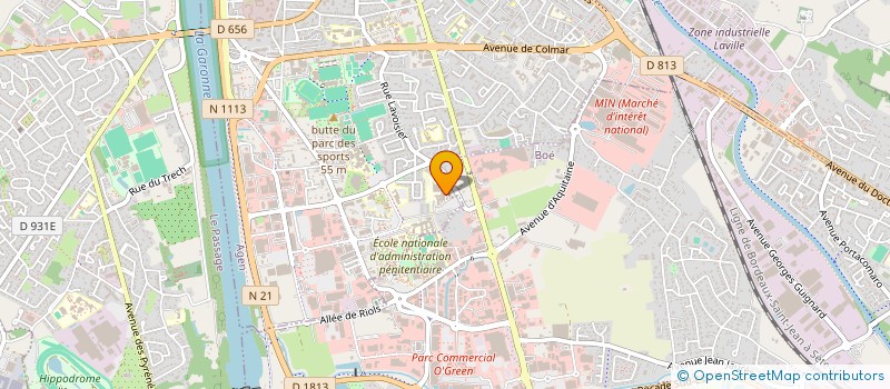 localisation de l'entreprise MONSIEUR ROBERT NEHAMIA  AGEN