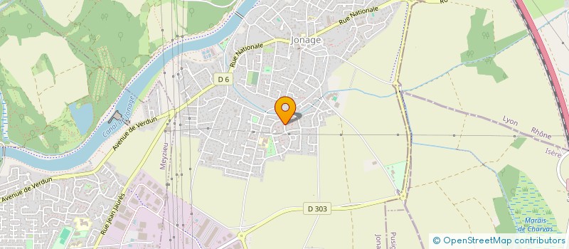 localisation de l'entreprise MONSIEUR ROBERT NGUYEN  JONAGE