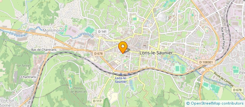 localisation de l'entreprise MONSIEUR ROBERT NICOLAS  LONS-LE-SAUNIER