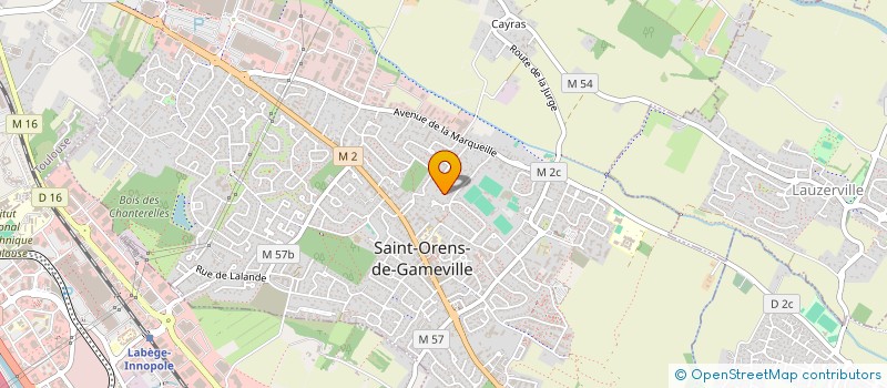 localisation de l'entreprise MONSIEUR ROBERT NICOLAU  SAINT-ORENS-DE-GAMEVILLE